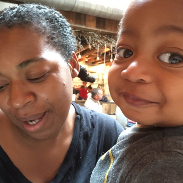 Moji and Garvey in 2017